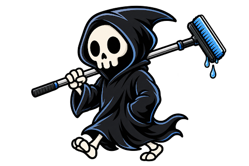 Spectre Window Washing mascot